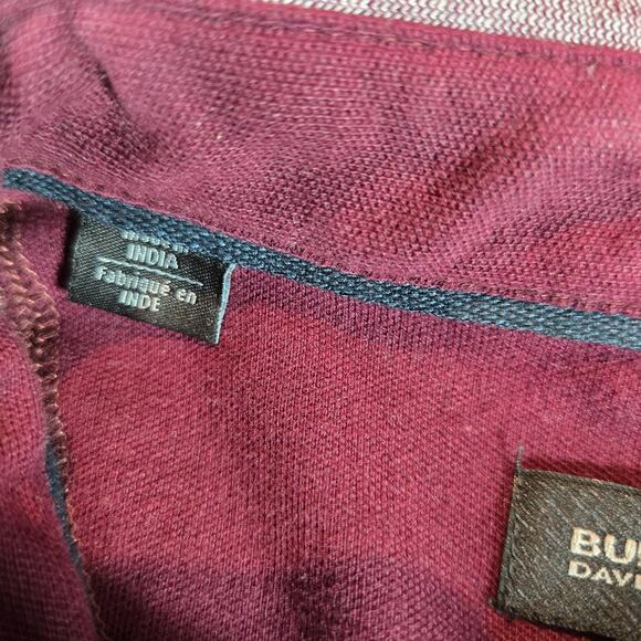 Buffalo David Bitton Polo Shirt Mens XL Red Cotton Short Sleeve Classic Casual - Picture 5 of 8